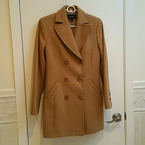 Tan Express wool coat
