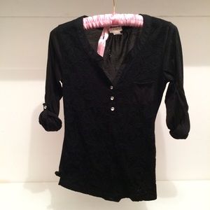 black lace front transferable sleeve