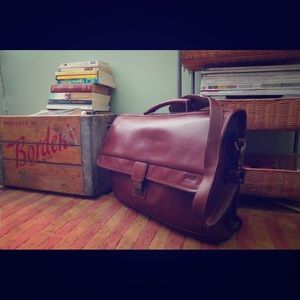 Hartmann Authentic Leather Briefcase