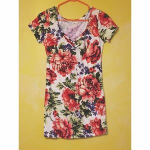 Floral Short Dress