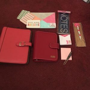 Franklin covey planner (red planner only)