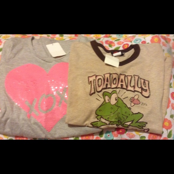 BUNDLE 2 NWT TOPS by RARE & XOXO size girls large