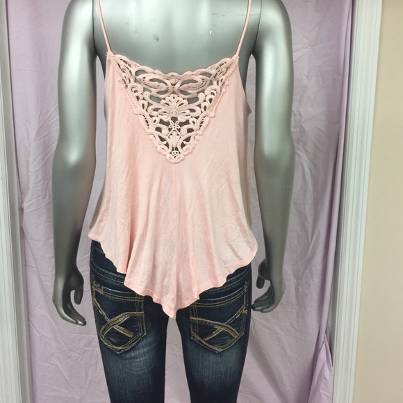 Peach/Pink Crop Top - Picture 2 of 2
