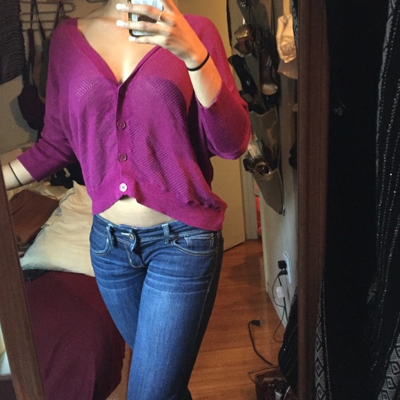 Massino Sweaters - Winged high low cardigan