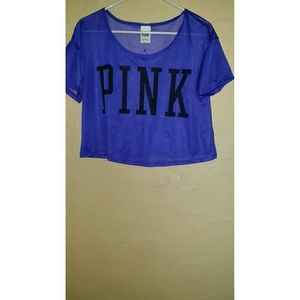 Cropped Purple Vs Shirt