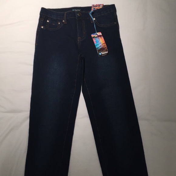 Girls tractor jeans size 14