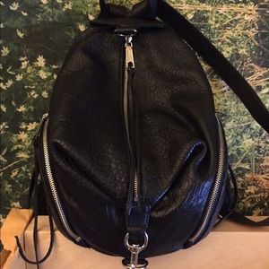 Rebecca Minkoff Julian black w/ silver hardware