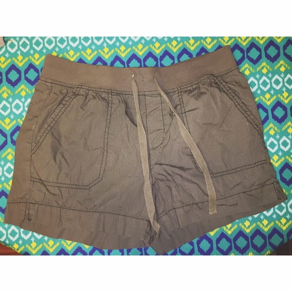 Olive Cargo Shorts