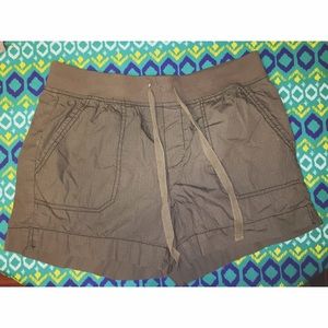 Olive Cargo Shorts