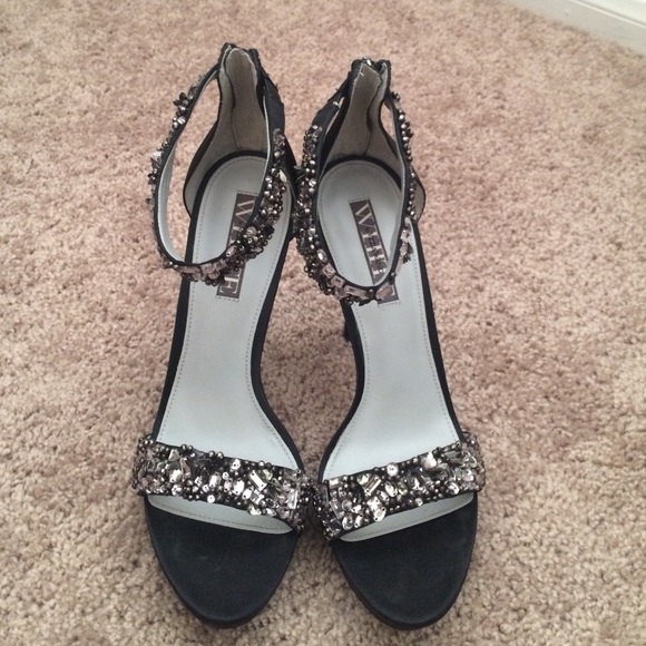 White by Vera Wang Strappy Pumps