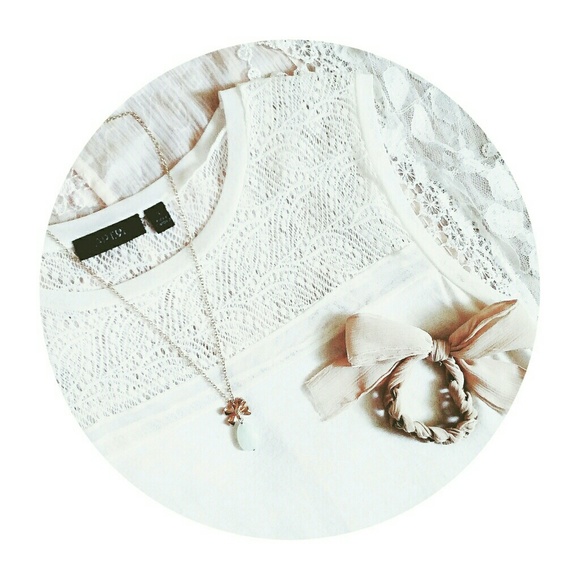 Lace Back Blouse