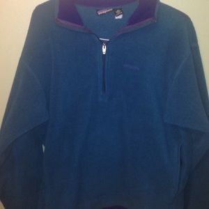 turquoise Patagonia pullover