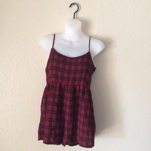 Plaid Wet Seal Romper