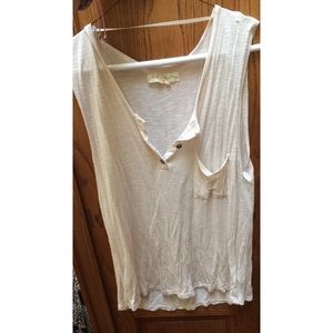 White urban tank top