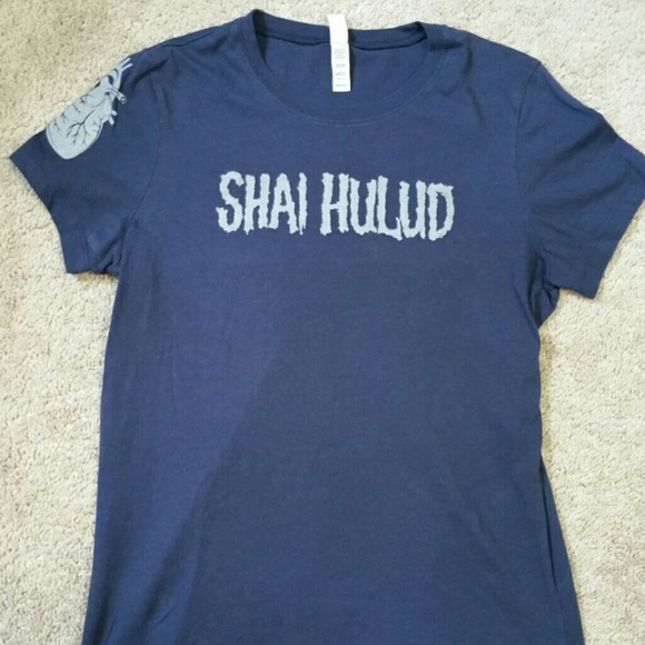 Navy blue Shai Hulud shirt
