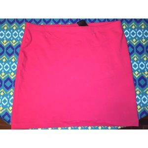 Pencil Skirt (NOT PINK, REDDISH ORANGE)