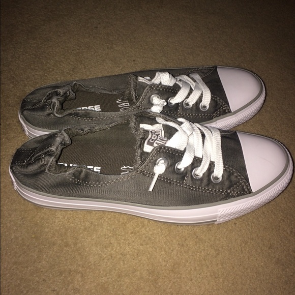 Brand new grey converse!