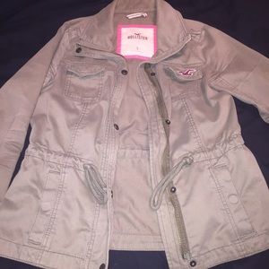 Olive Green Hollister Jacket