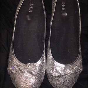 Sparkly flats! Great condition