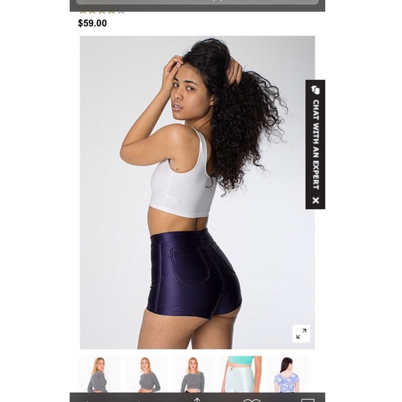 AA Disco Shorts Imperial Purple