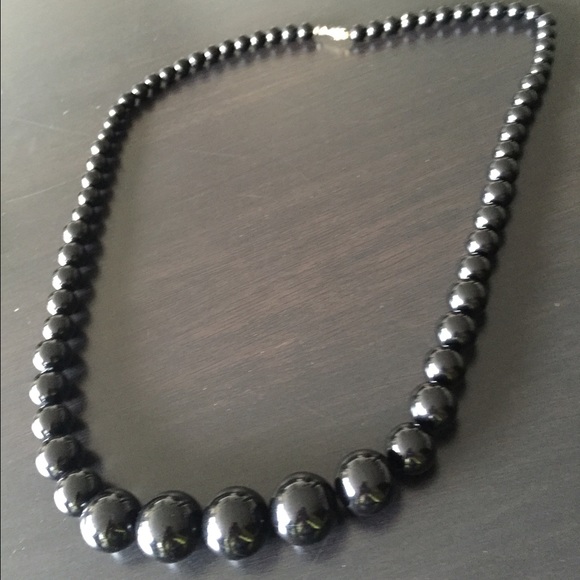 Black necklace