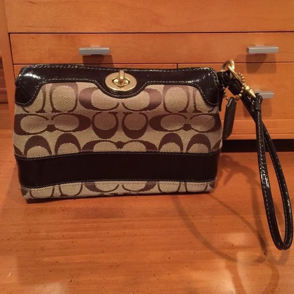 Authentic Coach wristlet