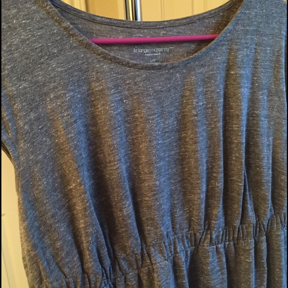 Liz Lange grey maternity dress!