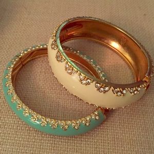 Stella and Dot Sloane and Paige Bangle Set