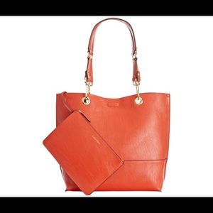 Calvin klein reversible tote with Pouch
