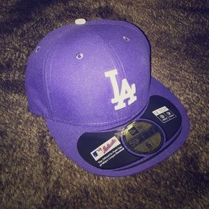 (NEW) Dodgers Official On-Field cap Blue