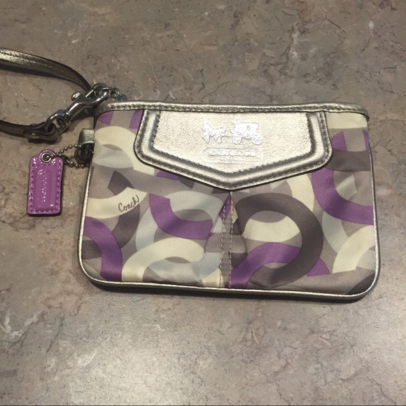 Authentic Coach Wristlet