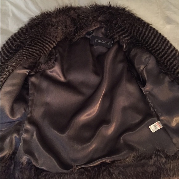 Topshop Faux fur vest - Picture 4 of 4
