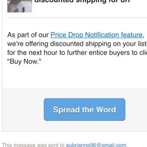discounted shipping for bri
