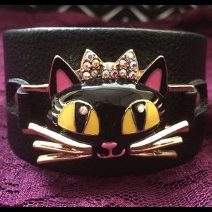 Betsey Johnson "Enchanted Forest" Cat Cuff
