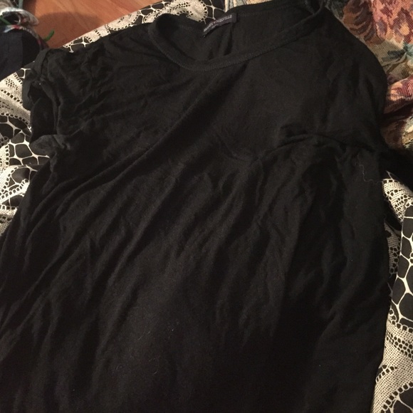 Plain black Brandy Melville tshirt