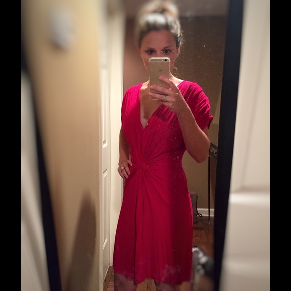 Free People Hot Pink Dress