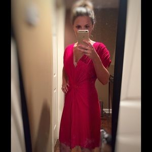 Free People Hot Pink Dress