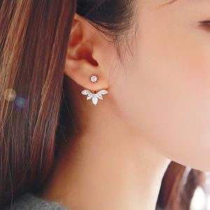 Platinum Plated Ear Jacket