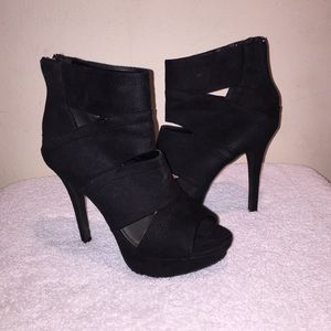 Black Suede Heels