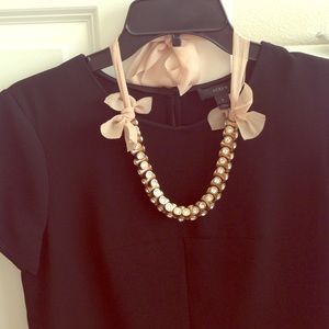 Ribbon tie Necklace