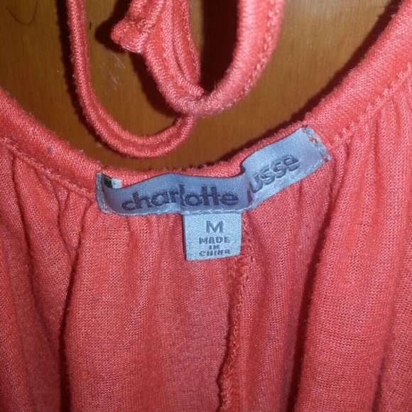 Orange tank top - Picture 2 of 3