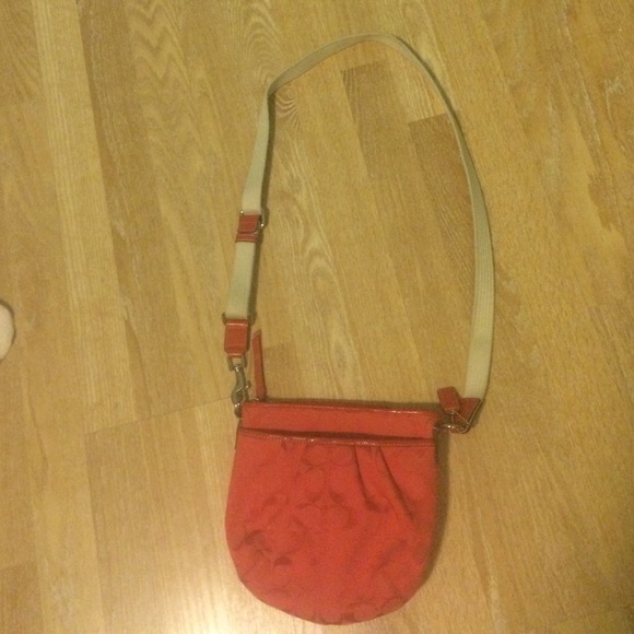 Coach cross body bag