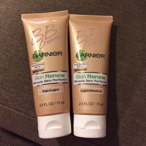 two Garnier BB Cream skin renew!