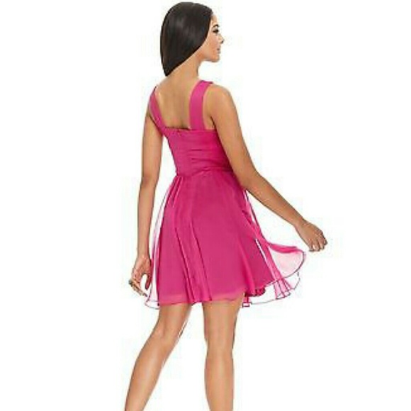 64 off Guess Dresses & Skirts Guess Seamed Raspberry Pink Cocktail Dress Size 10 from