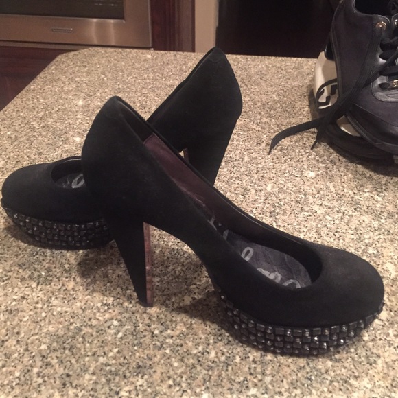 Sam Edelman suede platform - Picture 2 of 3