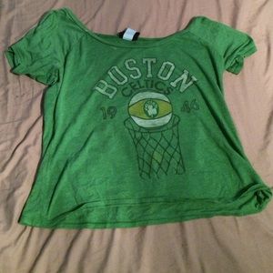 Old Boston Celtics Junk Food T-Shirt M