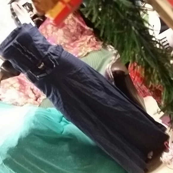 Denim Long Dress