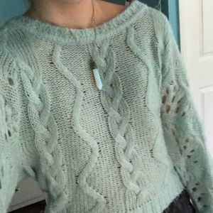 Mint sweater