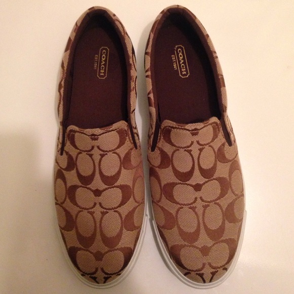 Coach Shoes - Coach slip-on sneakers, Size 10, brand new