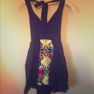 Halter dress from Anthropologie